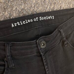 Articles of Society Women's Skinny Jeans Black